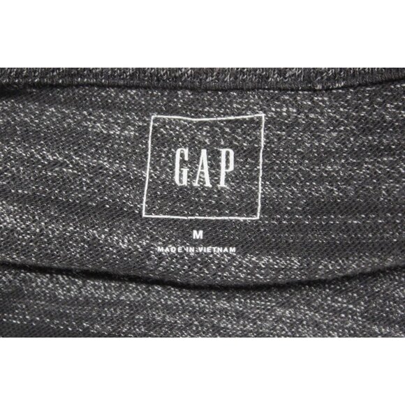 Gap men's soft‎ spun heather gray long sleeve crew neck pullover shirt M - Picture 7 of 9